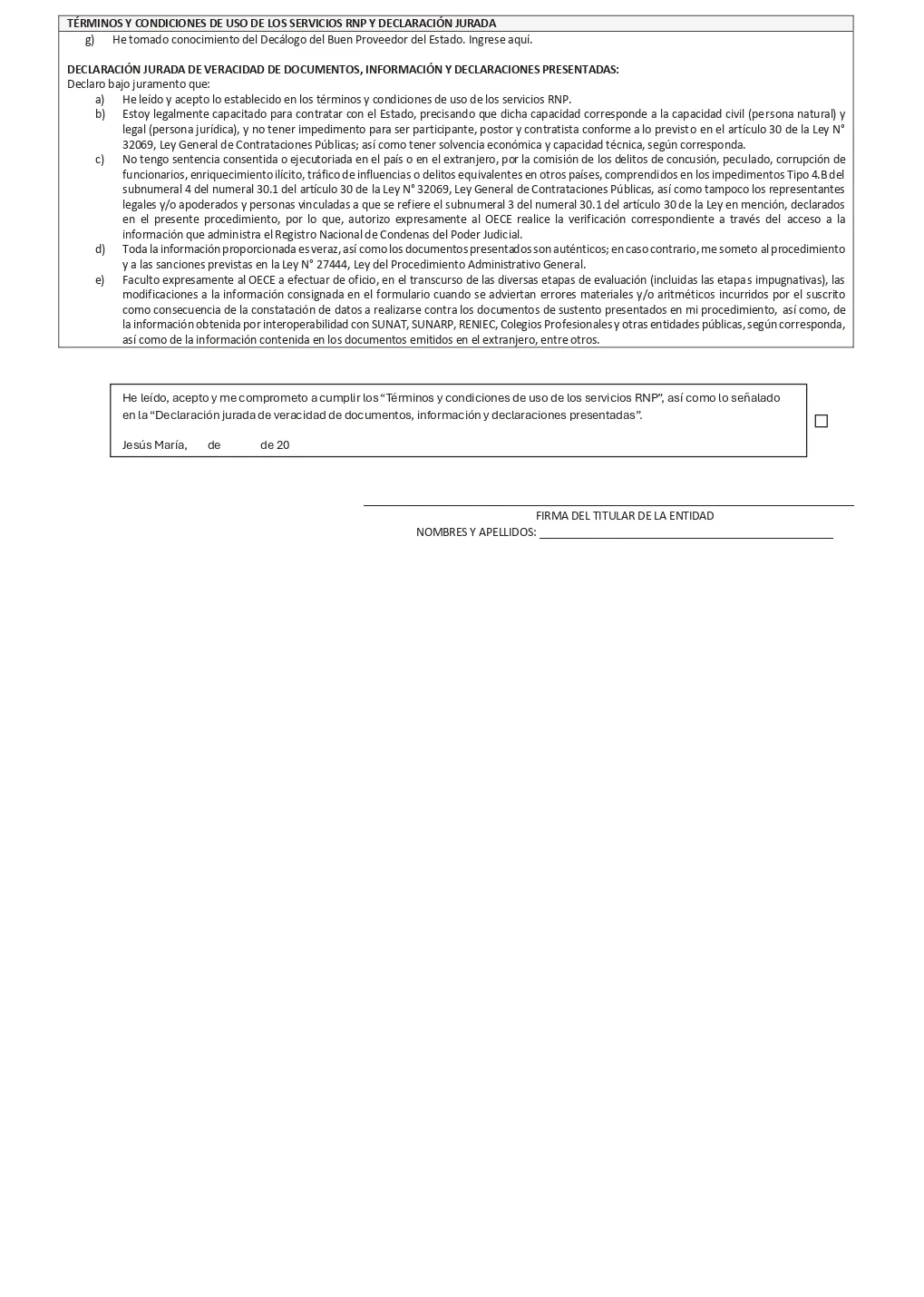 REGLAMENTO DE LA LEY Nº 32069, LEY GENERAL DE CONTRATACIONES PÚBLICAS | DECRETO SUPREMO Nº 009-2025-EF 21 Reglamento 24